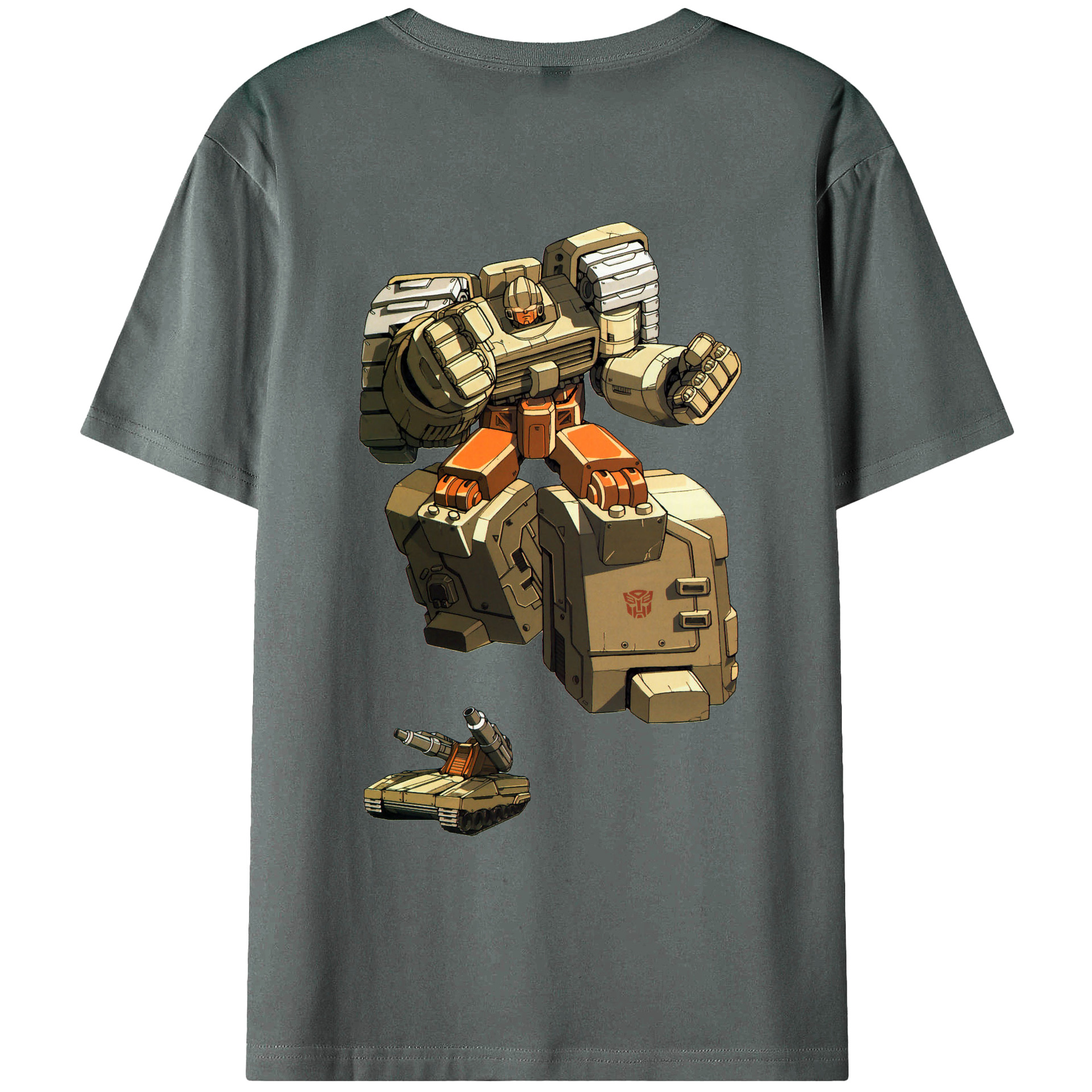 （画像用）  綿100％ メンズ半袖Tシャツ（バックプリント） 通気性